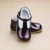 Louise Scalloped T-Strap Mid Top Mary Janes